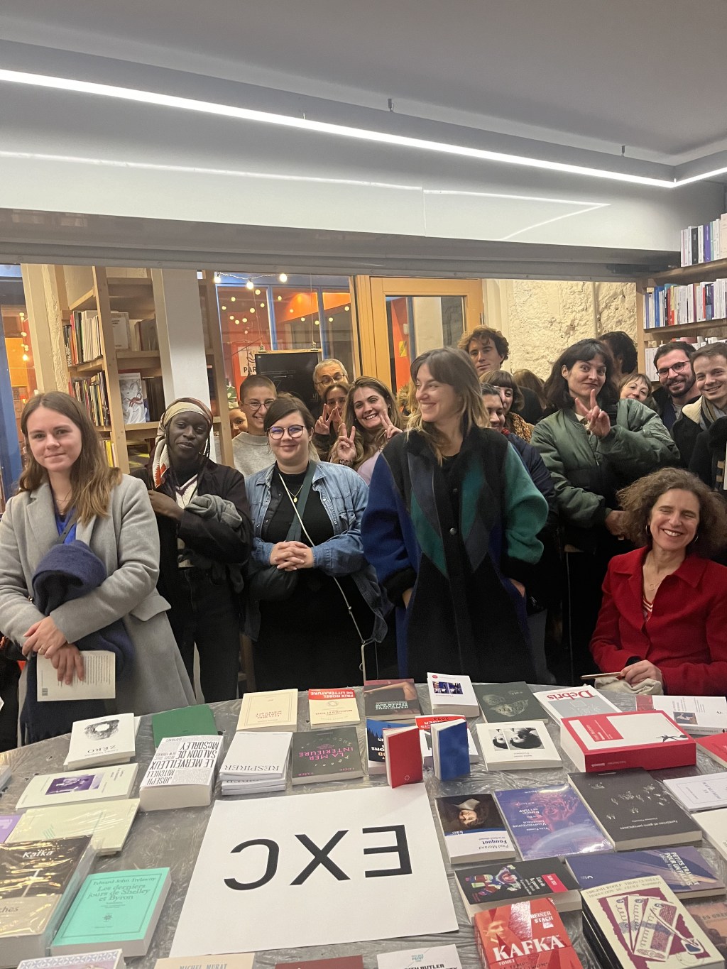 European launch at EXC&nbsp;Librairie